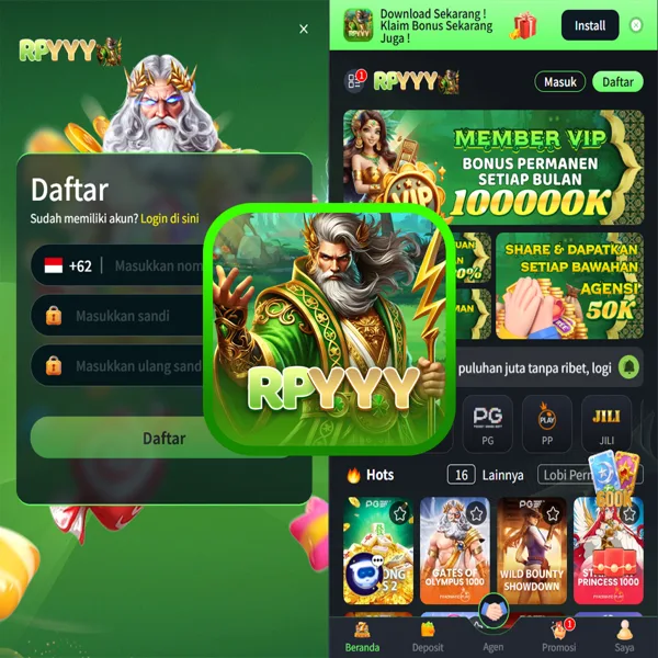 RPYYY Bonus Member Baru 100%